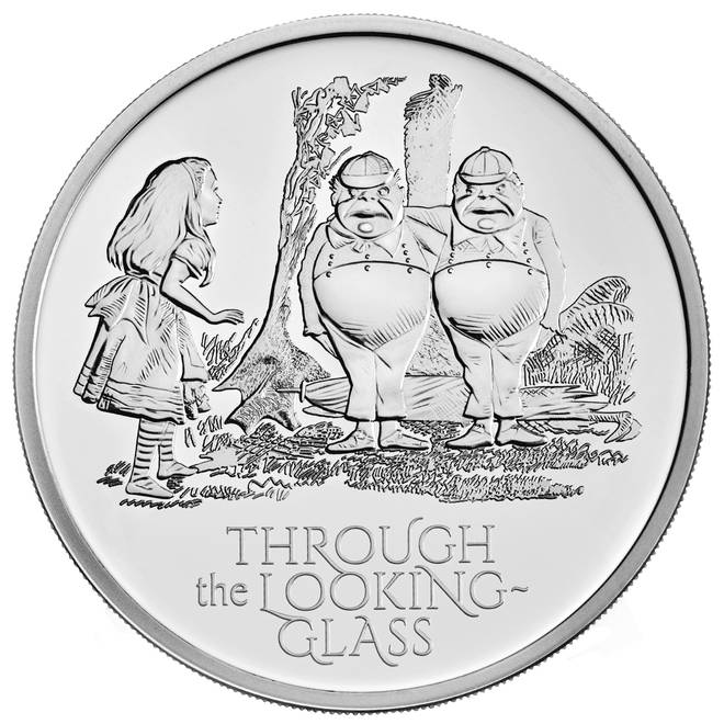 The coins use the original illustrations from the book