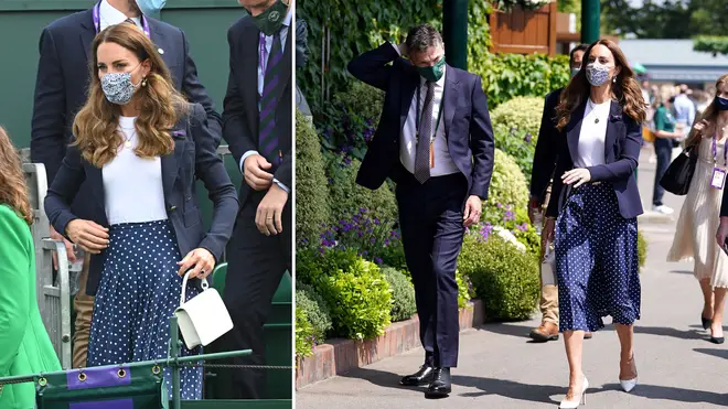 Kate Middleton quickly left Wimbledon after receiving the message to self-isolate