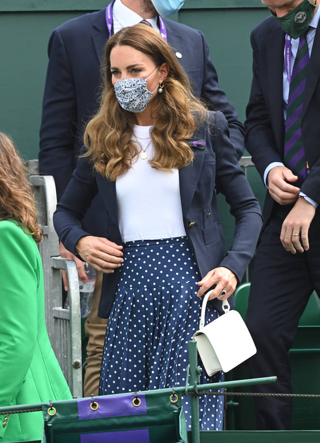 The Duchess of Cambridge reportedly rushed out of the tennis venue when hearing the news