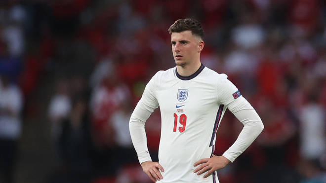 Mason Mount made his way into the crowd shortly after England won the semi-finals 2-1 to Denmark