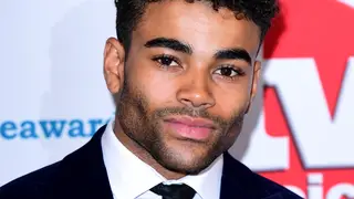 Malique Thompson-Dwyer on the soaps red carpet
