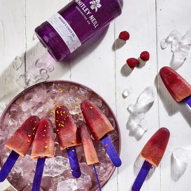 These fruity ice pops would be perfect to serve guests at a BBQ
