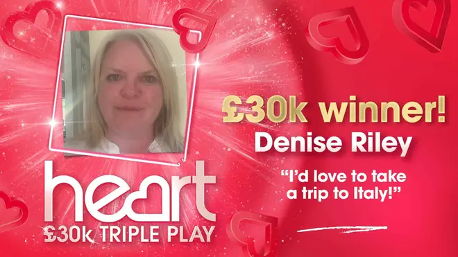 Denise's big win comes after she has sadly had a very tough year