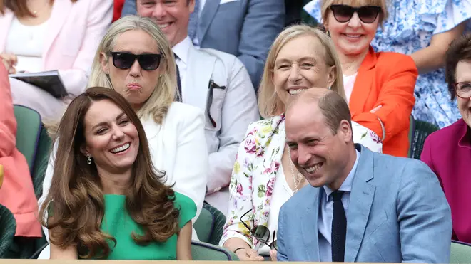 Kate and William attended the final day of Wimbledon 2021