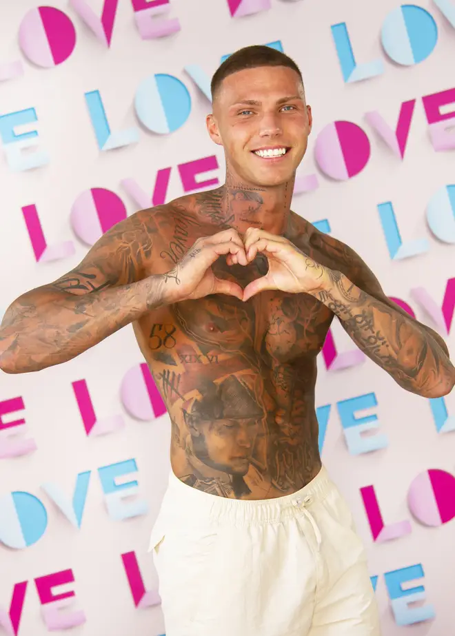 Danny is the newest boy to enter Love Island as a bombshell