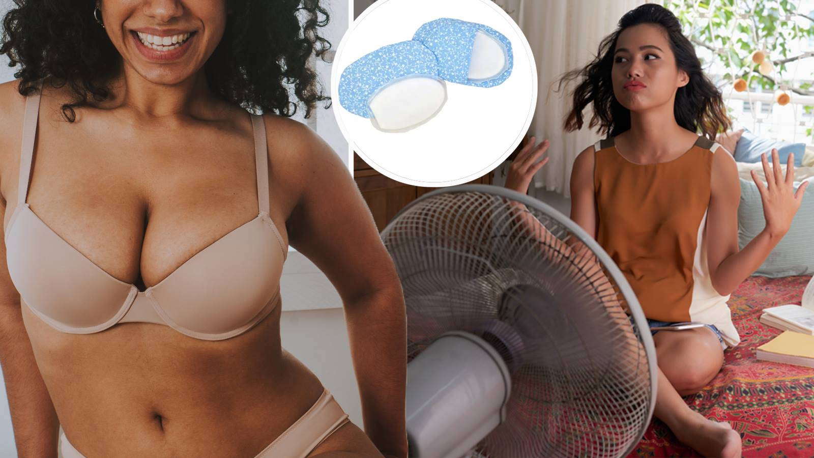 These freezable bra inserts could be the solution for sweaty boobs