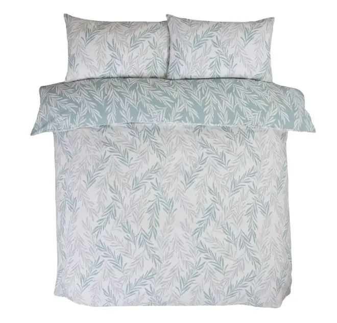 Sleepdown Trailing Leaf Floral Duvet Set