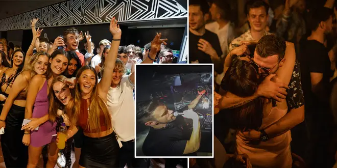 Clubbers were keen to get back onto the dance floor