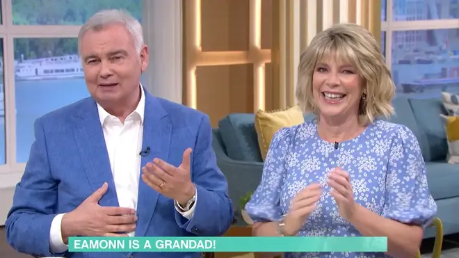Eamonn was beaming with pride as he announced the news on This Morning