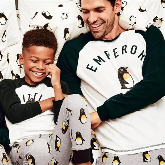 These penguin PJ's are perfect for a movie night