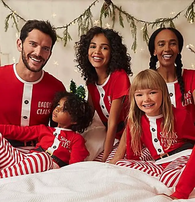 These family santa pyjamas are perfect for the entire brood