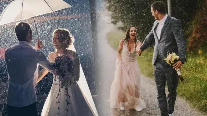 Are you determined to have good weather on your wedding day?