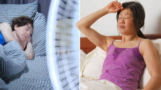 A simple trick could help you sleep better in the hot weather (stock images)