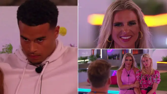 Toby and Chloe were split up on Love Island