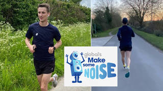 Tom Dell is running one mile for every Olympic medal that Team GB win for Global’s Make Some Noise