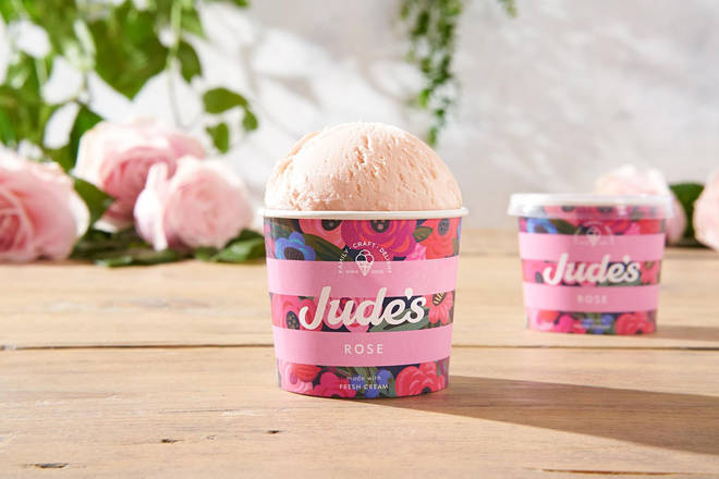 The new Rose flavoured ice cream tastes as good as it looks