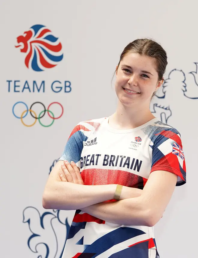 Andrea was just 16 when she was picked for Team GB
