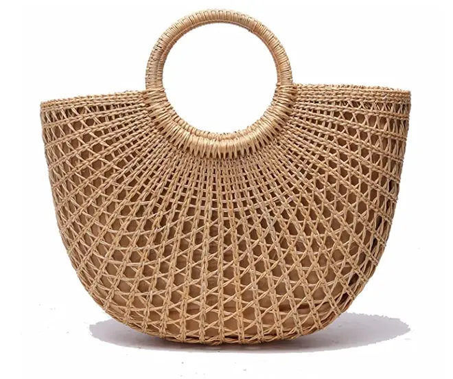 Jollque - Handwoven straw tote