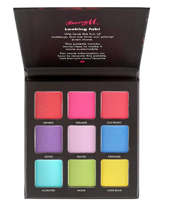 Barry M - Neon Brights Eyeshadow Palette