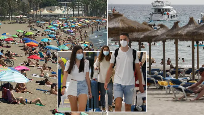 Holidaymakers travelling from Spain could have to quarantine