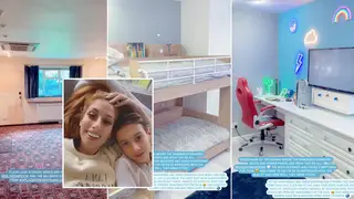 Stacey Solomon has revealed her son's new bedroom