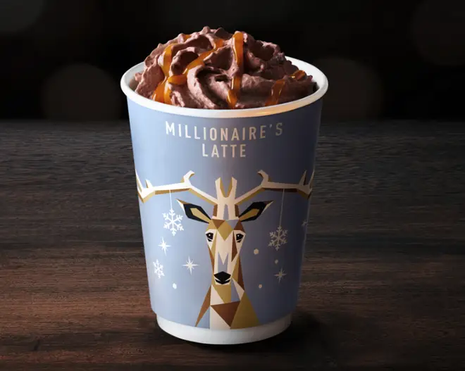 Millionaire's Latte's are an addition to the menu for Christmas
