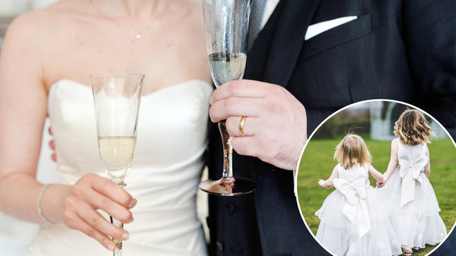 A man has banned his nine-year-old daughter from his wedding