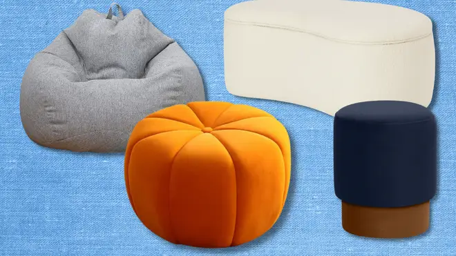 The best pouffes, footstools, ottomans and bean bags for 2021