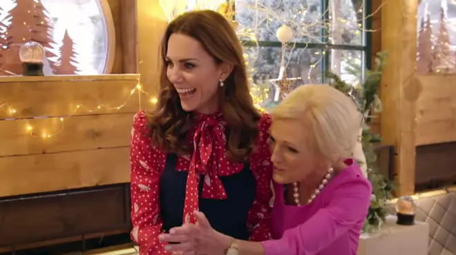 Kate Middleton told Mary Berry that she loves baking her children's birthday cakes
