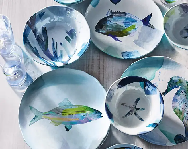 M&S nautical side plates