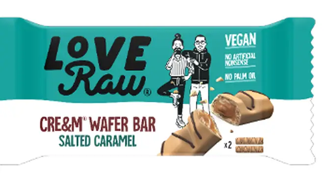 LoveRaw's new Salted Caramel Wafer Bar
