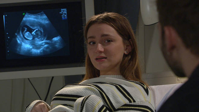 Gabby is pregnant with Jamie's baby