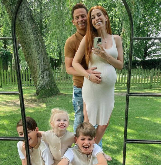 Joe Swash and Stacey Solomon want their unborn baby to be at their wedding