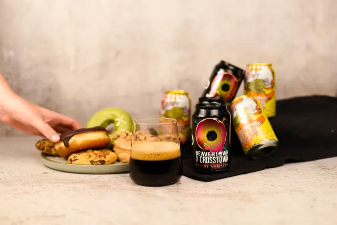 Beavertown's Pastry Stout is inspired by Crosstown's creme brulee doughnuts