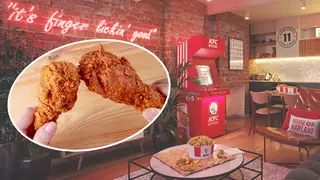 Non-stop fried chicken in a trendy hotel? Yes please!