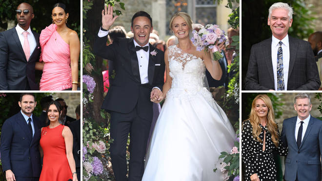 Ant McPartlin and his wife Anne-Marie reportedly spent £200,000 on their special day