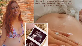 Stacey Solomon has shared a pregnancy update