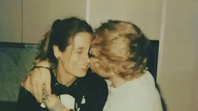 Ed Sheeran and his fiancee Cherry Seaborn