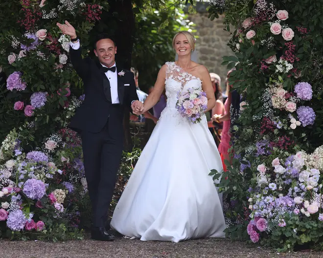 Ant McPartlin married Anne-Marie Corbett over the weekend in a quaint church in Hampshire