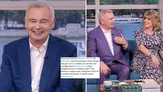 Eamonn Holmes 'liked' a tweet about him being 'relegated to the holiday slot'