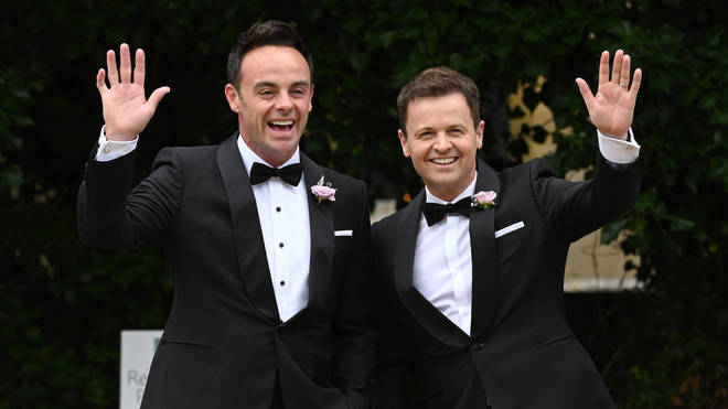 Declan Donnelly was best man to Ant McPartlin at his wedding last weekend
