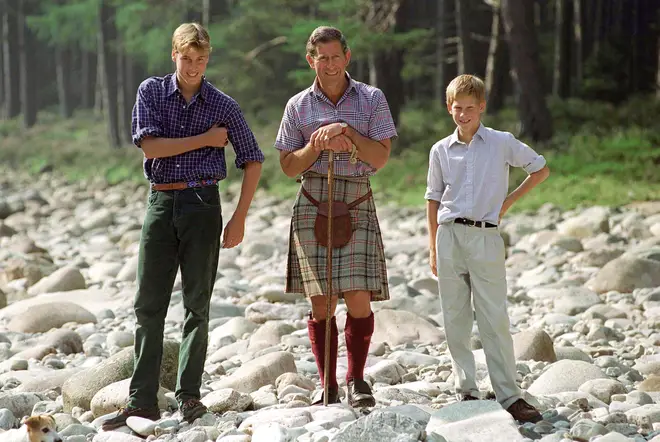 Prince William spent a lot of his childhood at Balmoral Estate with his family
