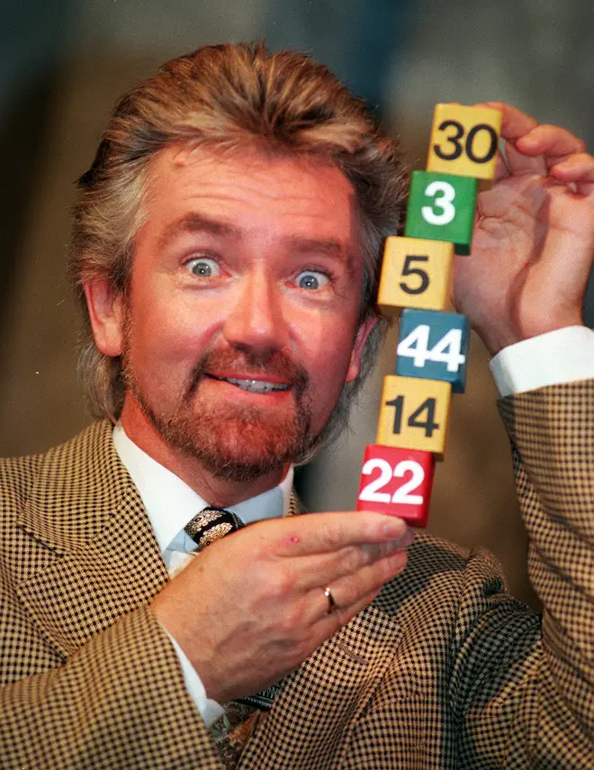 Noel Edmonds was the one time host of the National Lottery