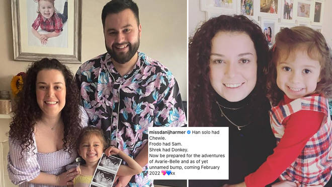 Dani Harmer is pregnant with her second child
