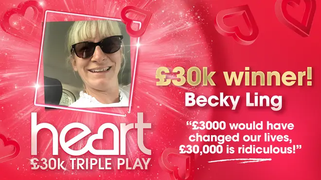 Becky Ling wins £30,000!