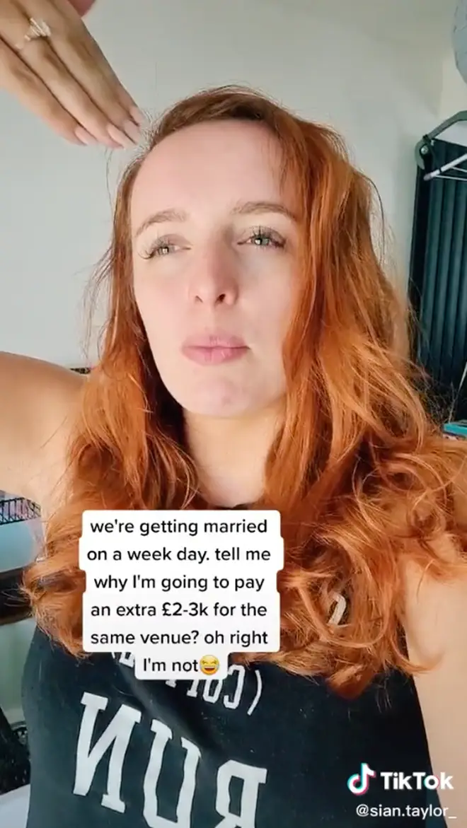 Sian revealed she'll be skipping on a number of popular wedding traditions