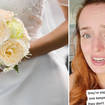 The woman explained how she'll be saving money on her wedding day (left: stock image)