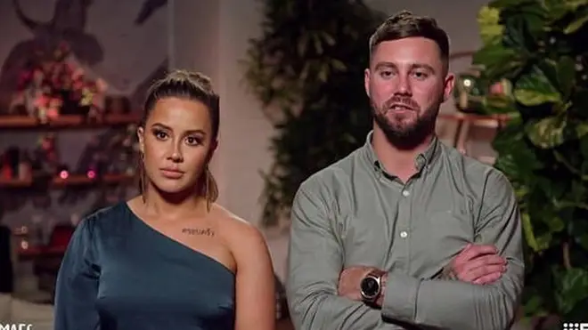 Josh Pihlak and Cathy Evans on Married at First Sight Australia