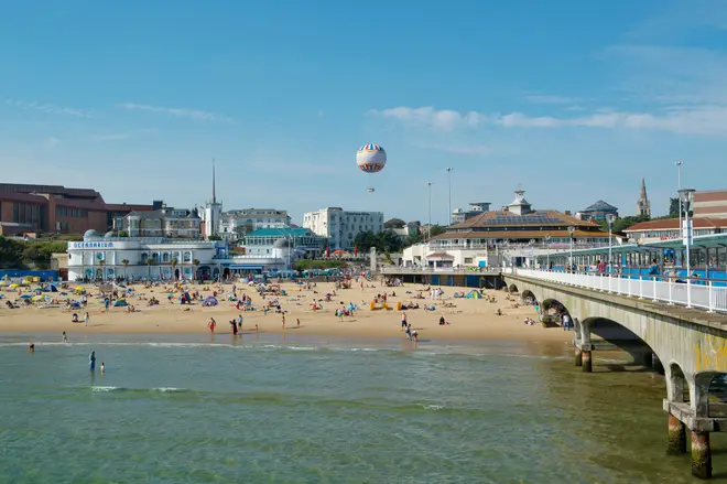 Bournemouth Beach was fifth on the list