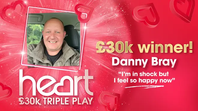 Danny Bray wins £30,000!